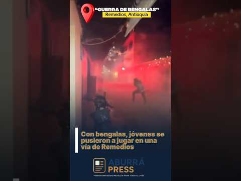 Viral imprudencia con pólvora en Remedios deja una mujer herida