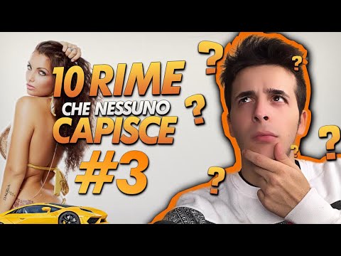 10 RIME CHE NESSUNO CAPISCE (Volume 3)