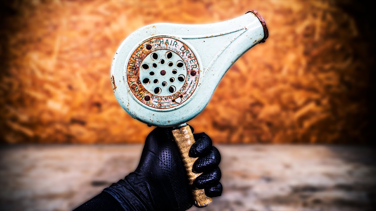 1950年アメリカ製錆びて壊れた古いドライヤーを修理します‼