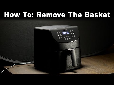 Cosori Air Fryer: How to Remove Basket / How to Open