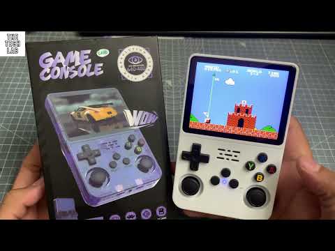 R36S Game Console Unboxing & Review | 15000+ Retro Games in Your Pocket! 🔥