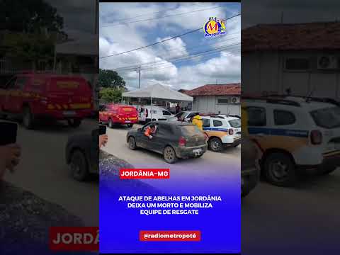 ATAQUE DE ABELHAS DEIXA UMA VÍTIMA FATAL EM JORDÂNIA EM MINAS