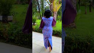 BEAUTIFUL AFRICAN FABRIC DRESS #zamakalefashion #latestafricaprint #africanfashion