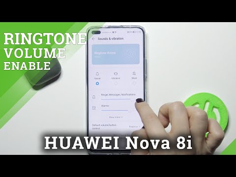 How to Adjust Ringtone Volume in HUAWEI Nova 8i - Find Ringtone Settings