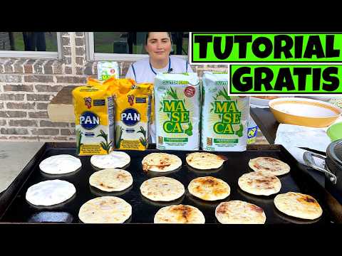 Pupusas salvadoreñas para PRINCIPIANTES  **Tutorial Parte (6)**