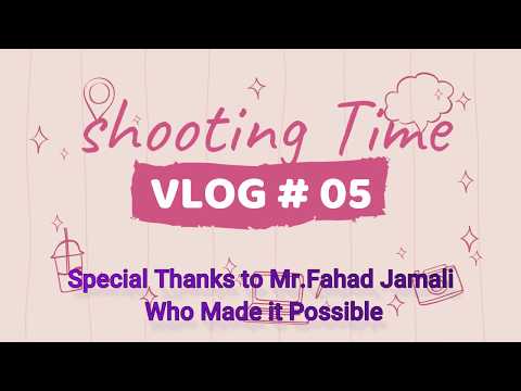 Little Maaz PhotoShoot Vlog