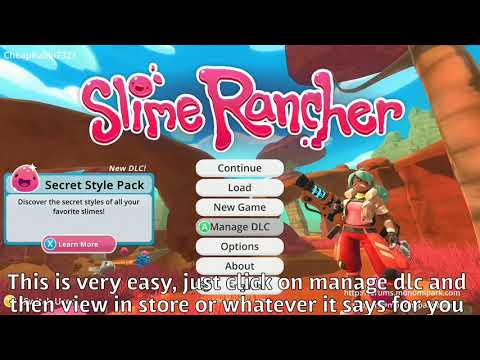 How to get the secret style pack in Slime Rancher!