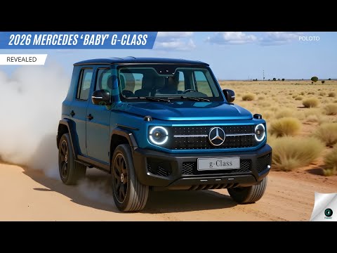 New 2026 Mercedes ‘Baby’ G Class Revealed - The latest version of the iconic G-Class emblem!