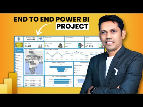 Power BI Dashboard Tutorial for Beginners – Full Project with DAX | 2025 Practice Files