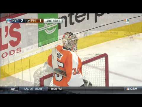 Rangers @ Flyers Highlights 01/16/16