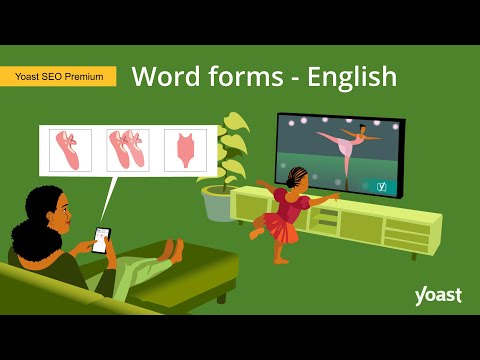 Yoast SEO Premium: Word forms in English