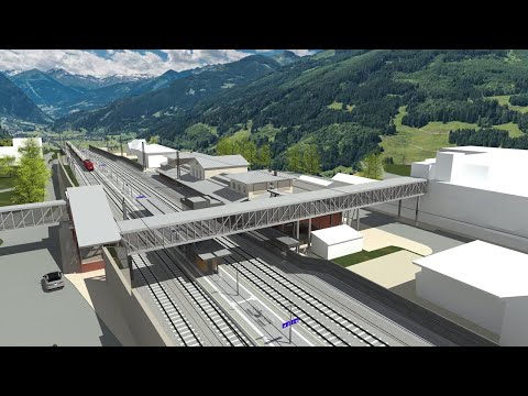Neue Bahnhöfe im Gasteinertal