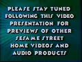 Sesame Street Home Video Please Stay Tuned Bumper 1998 1999