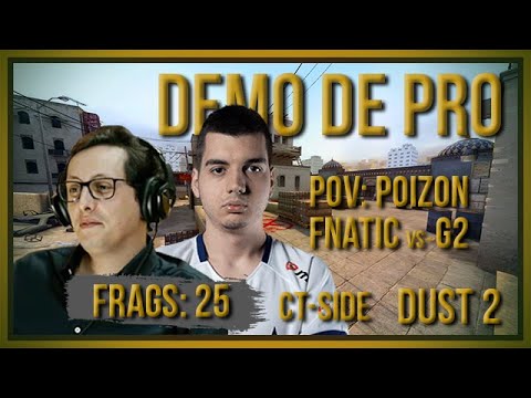 [PT] zorlaK Analisa: PoV POIZON - FNATIC vs G2 - DUST 2(CT-SIDE) [Demo de Pro]