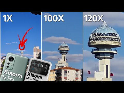 Xiaomi 12 Pro vs Xiaomi Mi 11 Ultra | 100X vs 120X Zoom Test