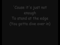 Skillet - Dive Over In (Lyrics)