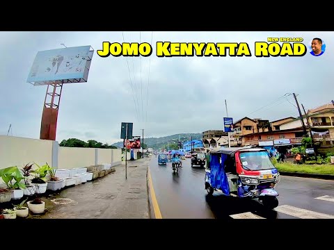 JOMO KENYATTA ROAD - NEW ENGLAND 🇸🇱 RAINY SEASON Vlog 2023 - Explore With Triple-A