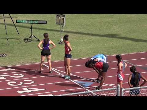Girls 200m Heat 1 Prelims Spartan Invitational - Miami Southridge 2/23/2019