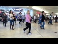 Flashmob Timber Line Dance Oakdale Mall Johnson City NY 3 19 16