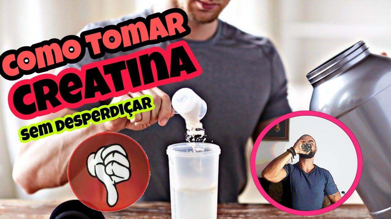 Como tomar Creatina sem desperdiçar nada? Sugestão