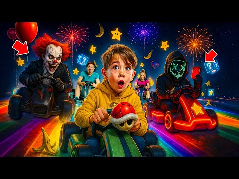 Anton vs. Maskenmann & Horrorclown – Battlekart-Challenge! 😱🏁