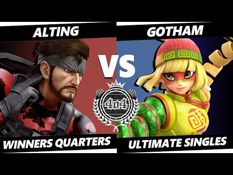 4o4 Smash Night 53 - Alting (Snake, MetaKnight) vs EVC| Gotham (Min Min) - Winners Quarter-Final