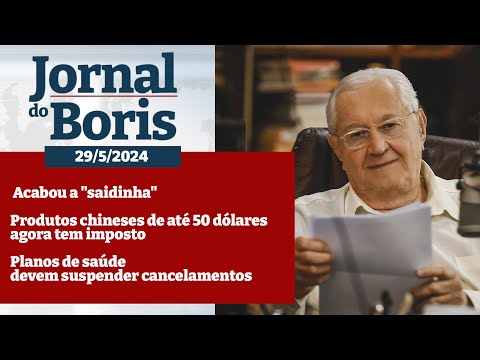 Jornal do Boris - 29/5/2024 - Notícias do dia com Boris Casoy