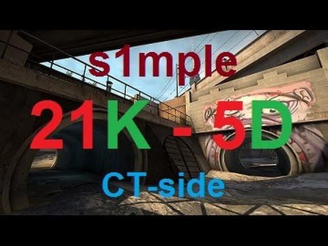 CSGO demo (s1mple) HellRaisers vs Virtus Pro Overpass Fragbite Masters Season 3 Upper Bracket