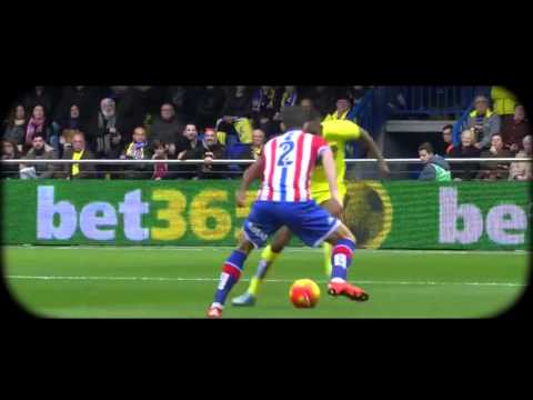 Villarreal 2 - 0 Sporting de Gijón, Goles y Resumen, Liga BBVA 2016