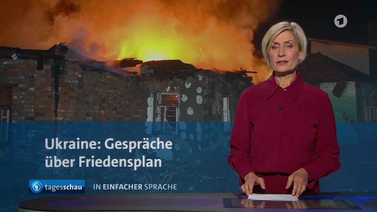 tagesschau in Einfacher Sprache 19:00 Uhr, 24.11.2025