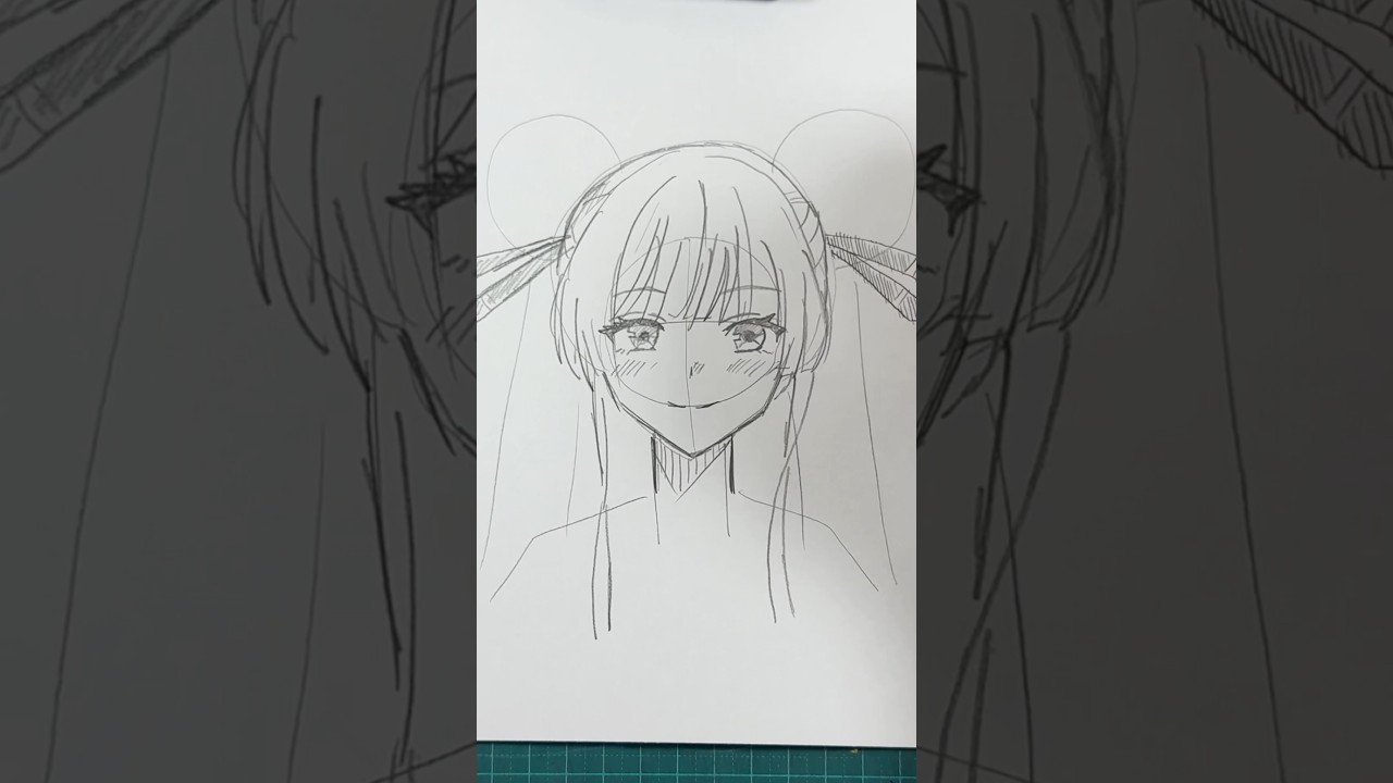 How to draw Yachiyo! #超かぐや姫  #つっしーの筆