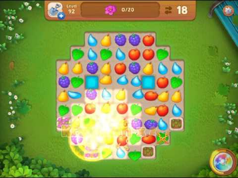 Gardenscapes - New Acres - Level 92 - No Boosters (by match3news.com)