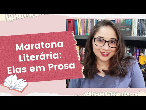 MARATONA LITERRIA ELAS EM PROSA:  Apresentao + TBR ?? | Biblioteca da R