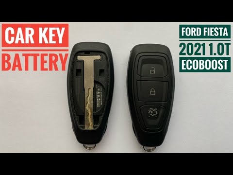 Ford Fiesta Key Fob Battery Replacement (2020 - 2023) Ecosport Kuga