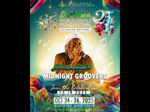 Midnight Groovers live @ Dominica World  Creole Music Festival 2025