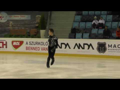 2016 Santa Claus Cup: Andrei TANASE (ROU) - FS Junior MAN - Free skating