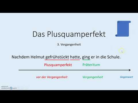 Das Plusquamperfekt