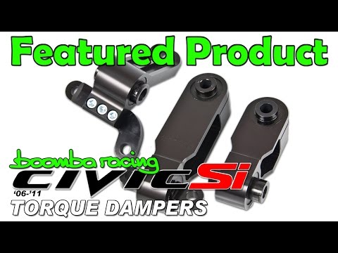 Product Intro | Boomba Torque Dampers for '06-'11 Honda Civic R18/Si