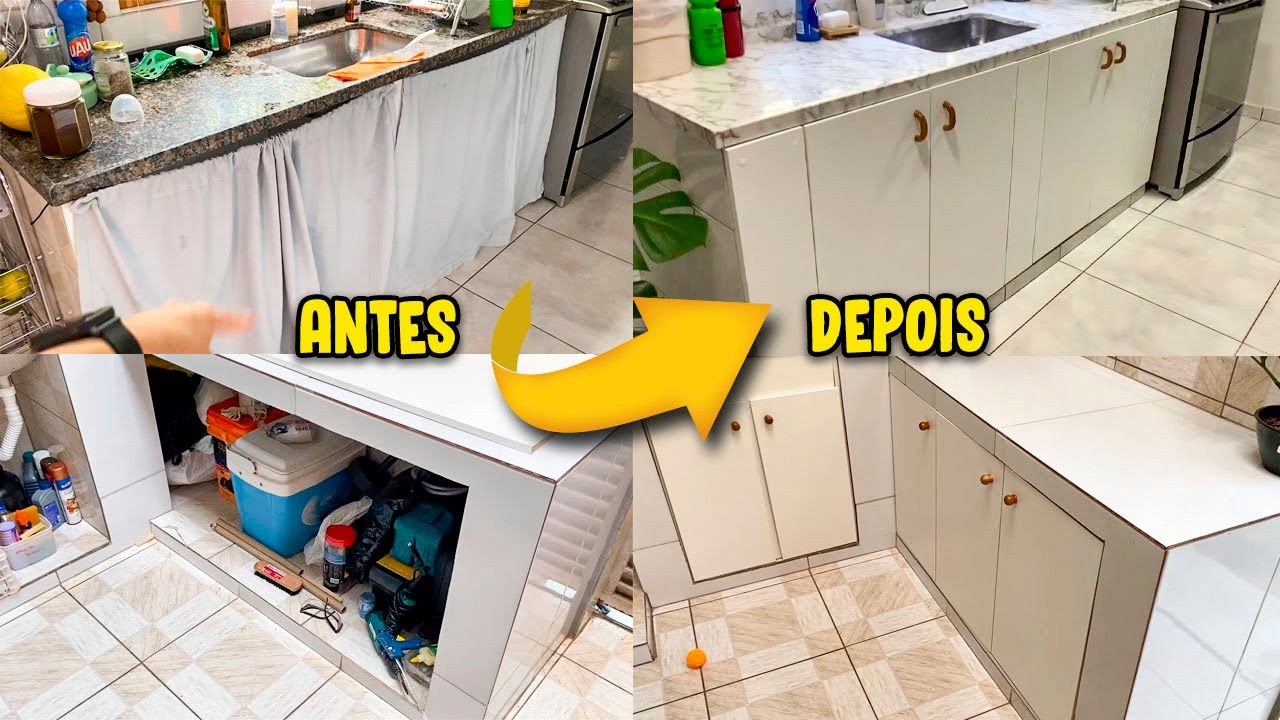 NÃO ACREDITOO!! ARMÁRIO PLANEJADO DE MDF POR $300,00 -  FAÇA VOCE MESMO