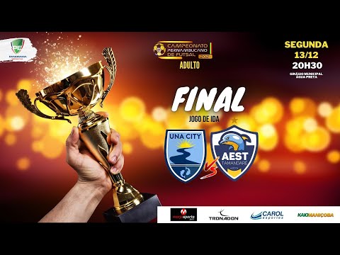 CAMPEONATO PERNAMBUCANO DE FUTSAL ADULTO -  FINAL  -  1º JOGO - UNA CITY X TAMANDARÉ