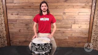 Video thumbnail for Q Drum Co. 7 x 14" Aluminum Plate Snare Drum by Lone Star Percussion