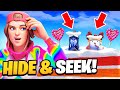 Hide and Seek with the CUTEST Kid in Fortnite Candyland!