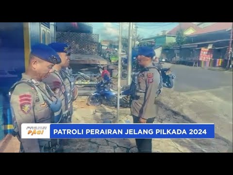 SATPOLAIRUD KUTAI BARAT PATROLI PENGAMANAN JELANG PILKADA