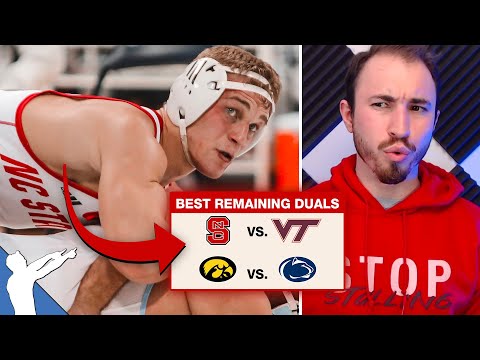 Best D1 Duals To Watch in Last Month of College Wrestling