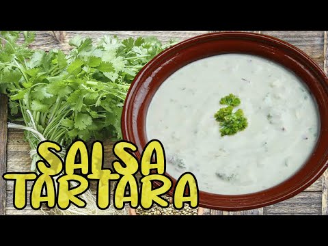 Como hacer SALSA TARTARA - Receta rapida✅