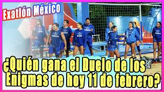 Exatlón México: ¿Quién gana el Duelo de los Enigmas de hoy 11 de febrero de 2026?