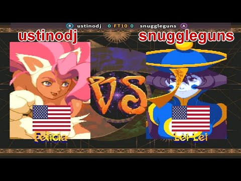 Vampire Savior: The Lord of Vampire - ustinodj vs snuggleguns FT10
