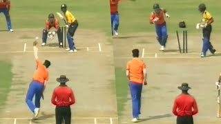 Kumar Kartikeya Singh  Bowling  Madhya Pradesh Tea