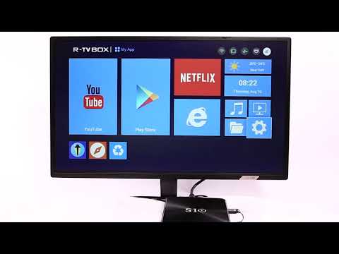 akimart 2017 NEW! R-TV BOX S10 Android 7.1 DDR4 3/32GB Amlogic S912 Android TV Box