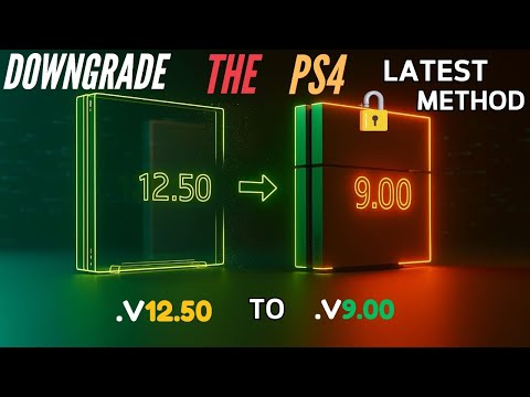 Downgraded My PS4 From 12.50 to 9.00 (No USB Needed!)